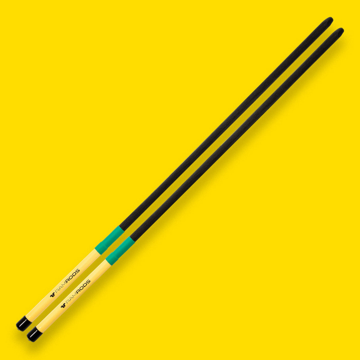 RamRods Repinique Black – Nylon-Sticks, schwarz – Produktansicht 2