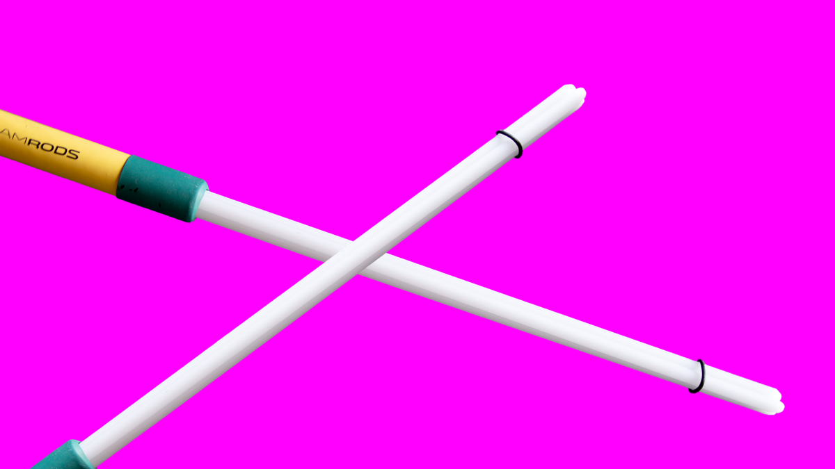 RamRods Tamborim White – Tamborim-Stick, weiß – Teaserbild