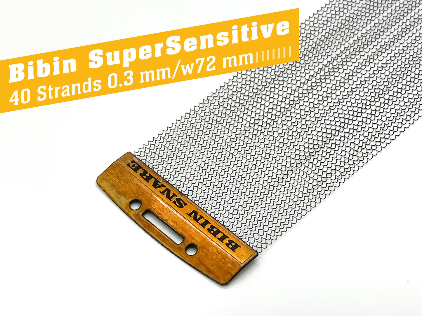 14" - 40 Strand 0.3 mm SuperSensitive Handmade BIBIN-Snare-Wire